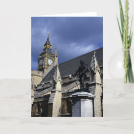 House of Parliament London Tack Kort