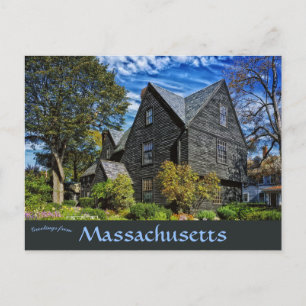 House of Seven Gables Salem Massachusetts Vykort
