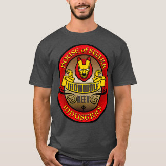 House of Stark Industries IRONWOLF BEER T Shirt