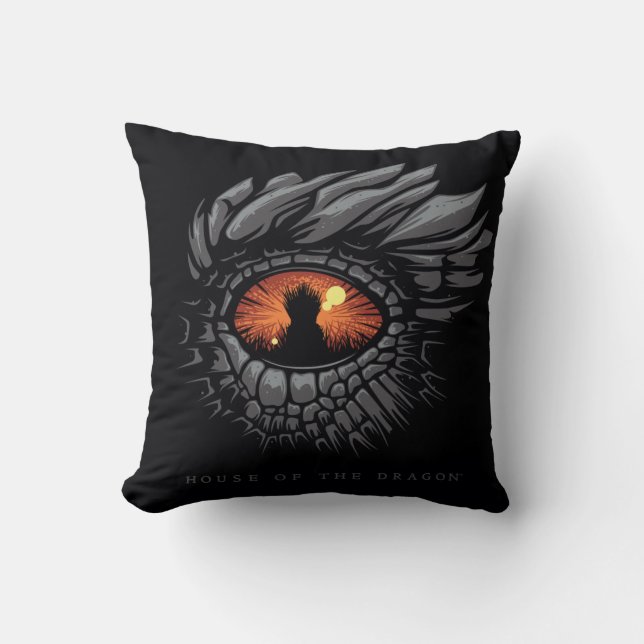 HOUSE OF THE DRAGON | Dragon's Eye Iron Throne Kudde (Framsida)