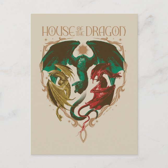 House of the Dragon | Draksköld Vykort (Framsida)