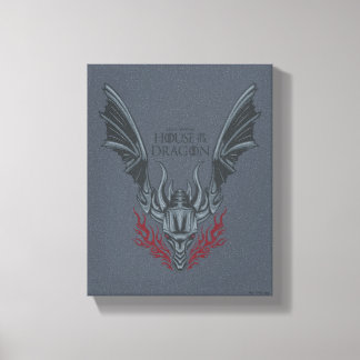 HOUSE OF THE DRAGON | Fire-Breathing Dragon Head Canvastryck