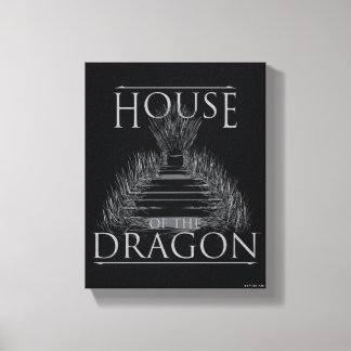 HOUSE OF THE DRAGON | Iron Throne Graphic Canvastryck