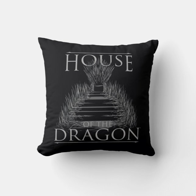 HOUSE OF THE DRAGON | Iron Throne Graphic Kudde (Framsida)