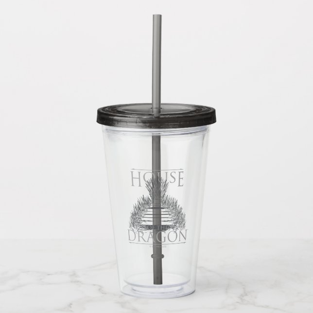 HOUSE OF THE DRAGON | Iron Throne Graphic Take Away Mugg (Framsida)