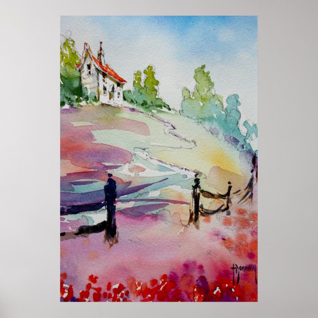 House on Backe Poster/skriver ut Poster (Framsidan)