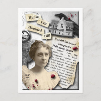 House on Haunted Backe Vykort