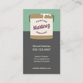 House Painter-Affärskortet Visitkort