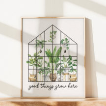 House Plant Bra Quote Wall Art