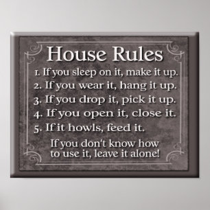 House Regler - Art Print Poster