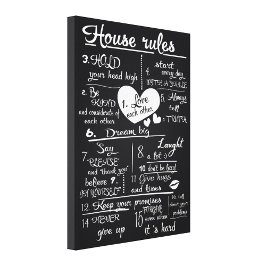 House Regler Canvastryck