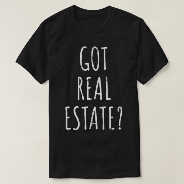 House Retail Funny Realtor Salesperson Real Estate T Shirt (Design framsida)