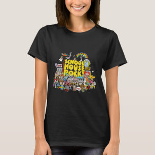 House Rock School Animerade Tecknade Filmer Byck T Shirt