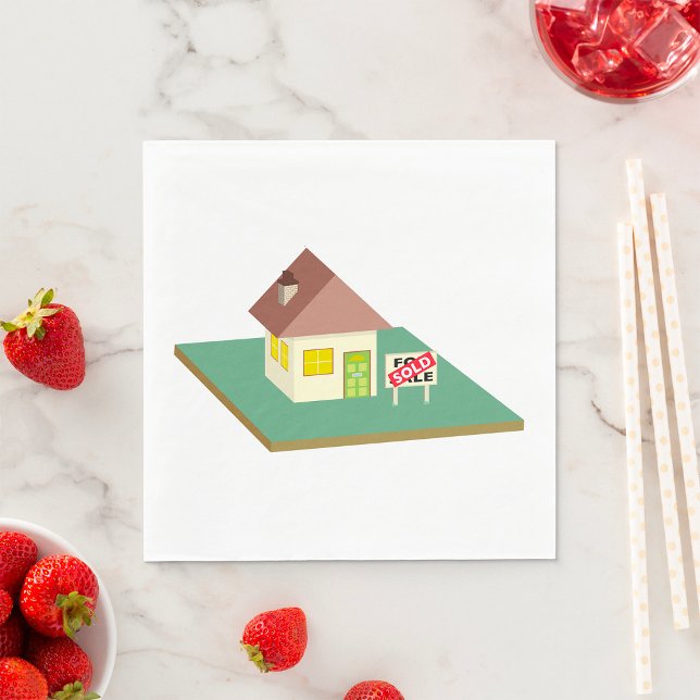 House Sold Pappersservett (Skapare uppladdad)