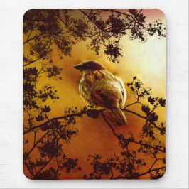 House Sparrow Mousepad Musmatta