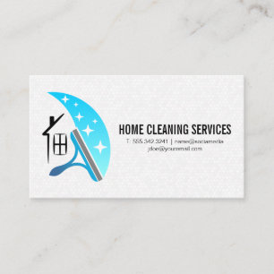 House Squeegee Gnistra Logotyp Renare Visitkort