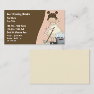 House Städning Affärskort Visitkort