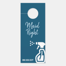 House Städning Door Hanger