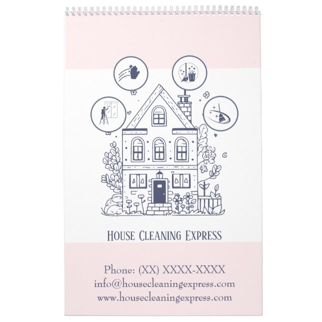 House Städning Express Kalender (Omslag)