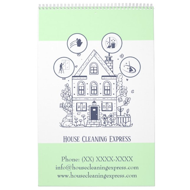 House Städning Express Kalender (Omslag)