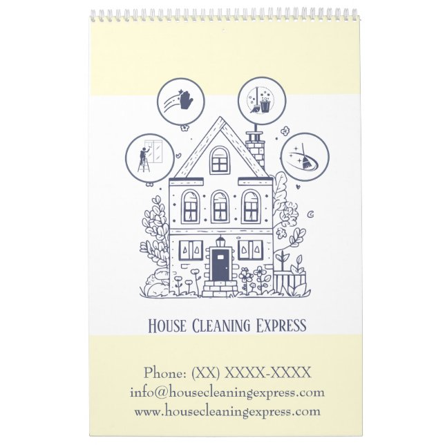 House Städning Express Kalender (Omslag)