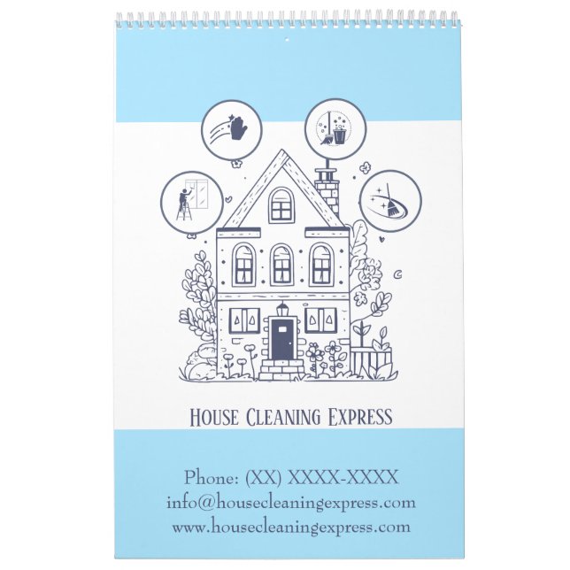 House Städning Express Kalender (Omslag)