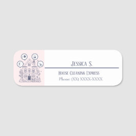 House Städning Express Namnbricka