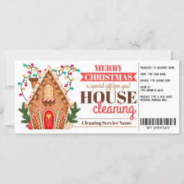 House Städning julgåva av presentkort