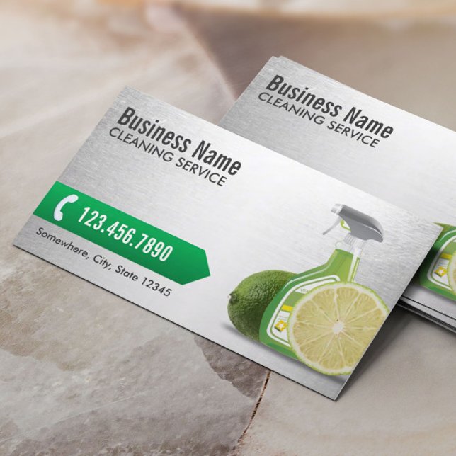 House Städning Silver Maid Service Houseservation Visitkort (Skapare uppladdad)