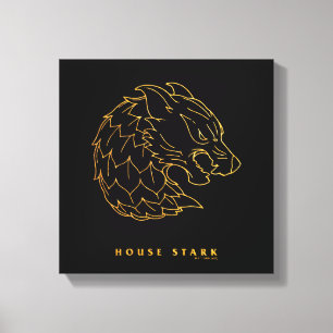 House Stark Icon Canvastryck