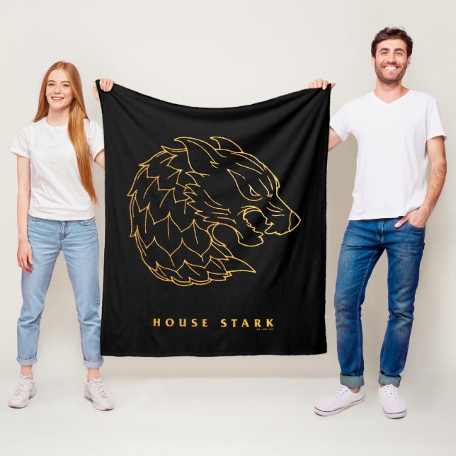 House Stark Icon Fleecefilt (På plats)