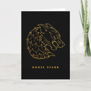 House Stark Icon Kort
