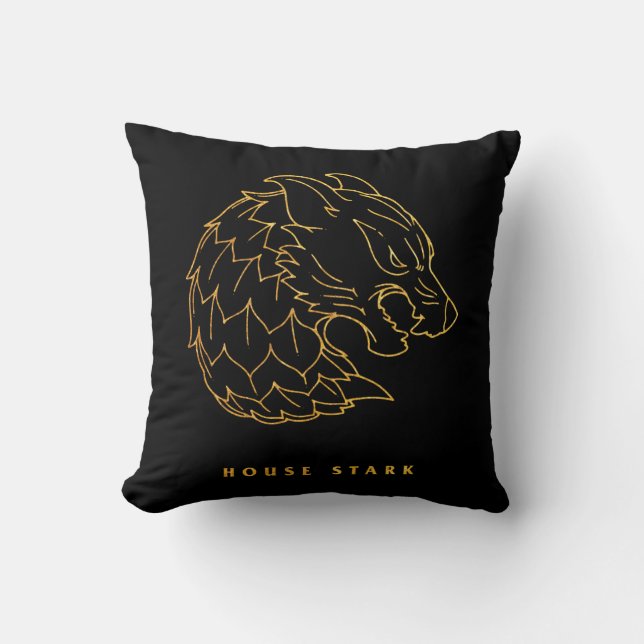 House Stark Icon Kudde (Framsida)