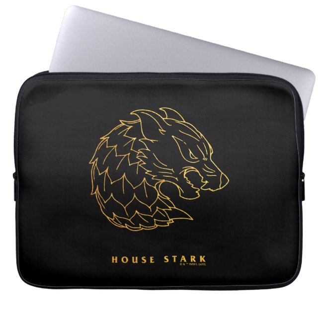 House Stark Icon Laptop Fodral (Framsidan)