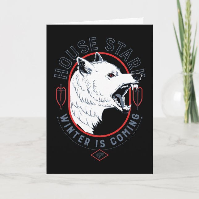 House Stark - vintern kommer Kort (Framsida)