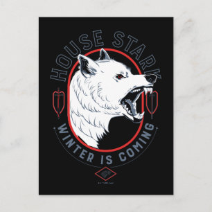 House Stark - vintern kommer Vykort