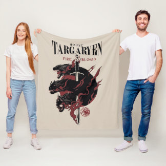 House Targaryen - Fire & Blood Fleecefilt