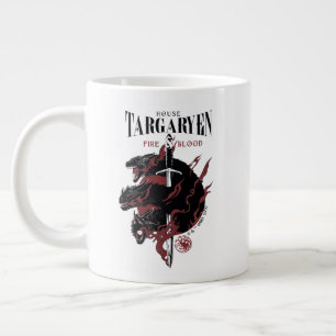 House Targaryen - Fire & Blood Jumbo Mugg