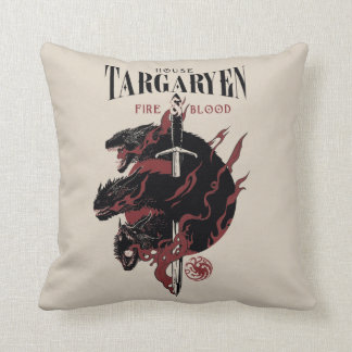 House Targaryen - Fire & Blood Kudde