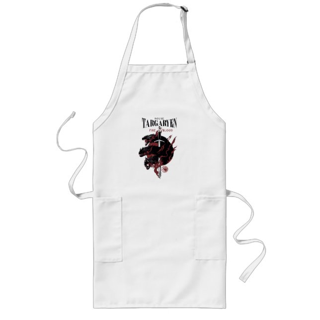 House Targaryen - Fire & Blood Långt Förkläde (Framsidan)
