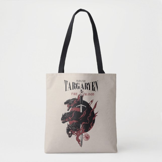 House Targaryen - Fire & Blood Tygkasse (Framsida)