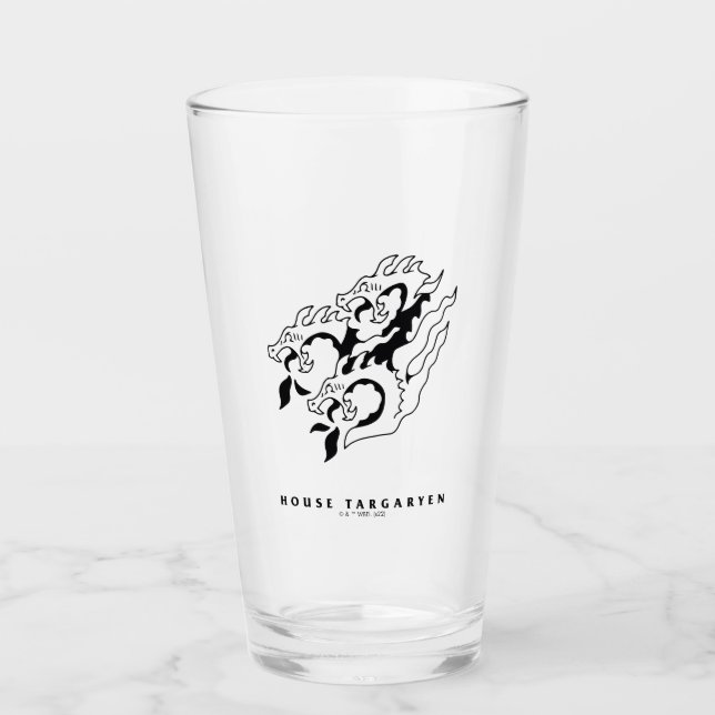 House Targaryen Icon Glaskopp (Framsida)