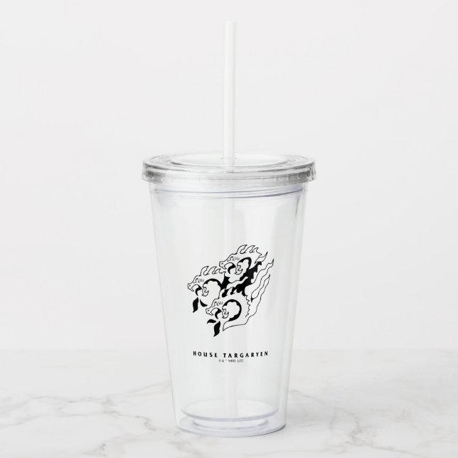 House Targaryen Icon Take Away Mugg (Framsida)