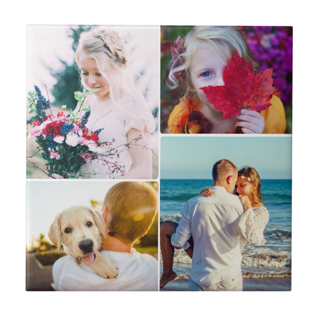 House Tile 4 Photos Round Kakelplatta (Framsidan)