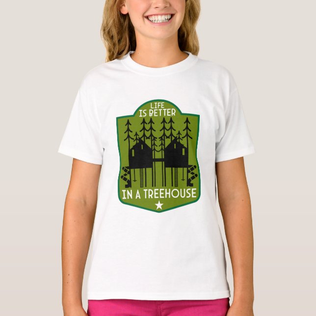House Treehouse T Shirt (Framsida)