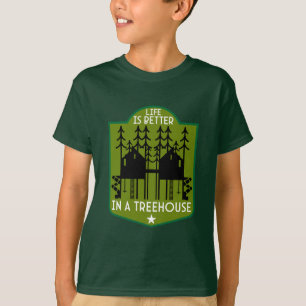 House Treehouse T Shirt
