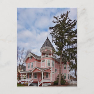 House - Victorian - Flemington, NJ - Rosa Dam Vykort