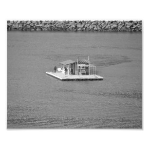 Houseboat Fototryck