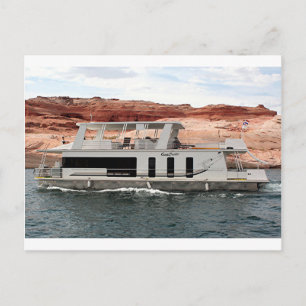 Houseboat, Sjö Powell, Arizona, USA 10 Vykort