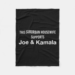 Housefru Joe Biden Kamala Harris Fleecefilt